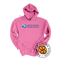 Hoodie Pullover Embroidery Full Color Logo (Blue Letters)