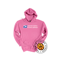 Hoodie Pullover Embroidery Full Color Logo (White Letters)