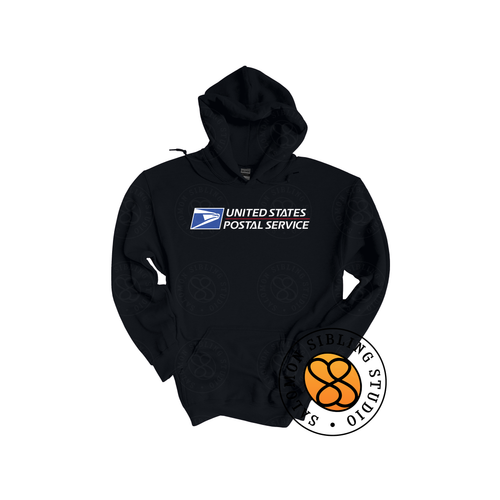 Hoodie Pullover Embroidery Full Color Logo (White Letters)