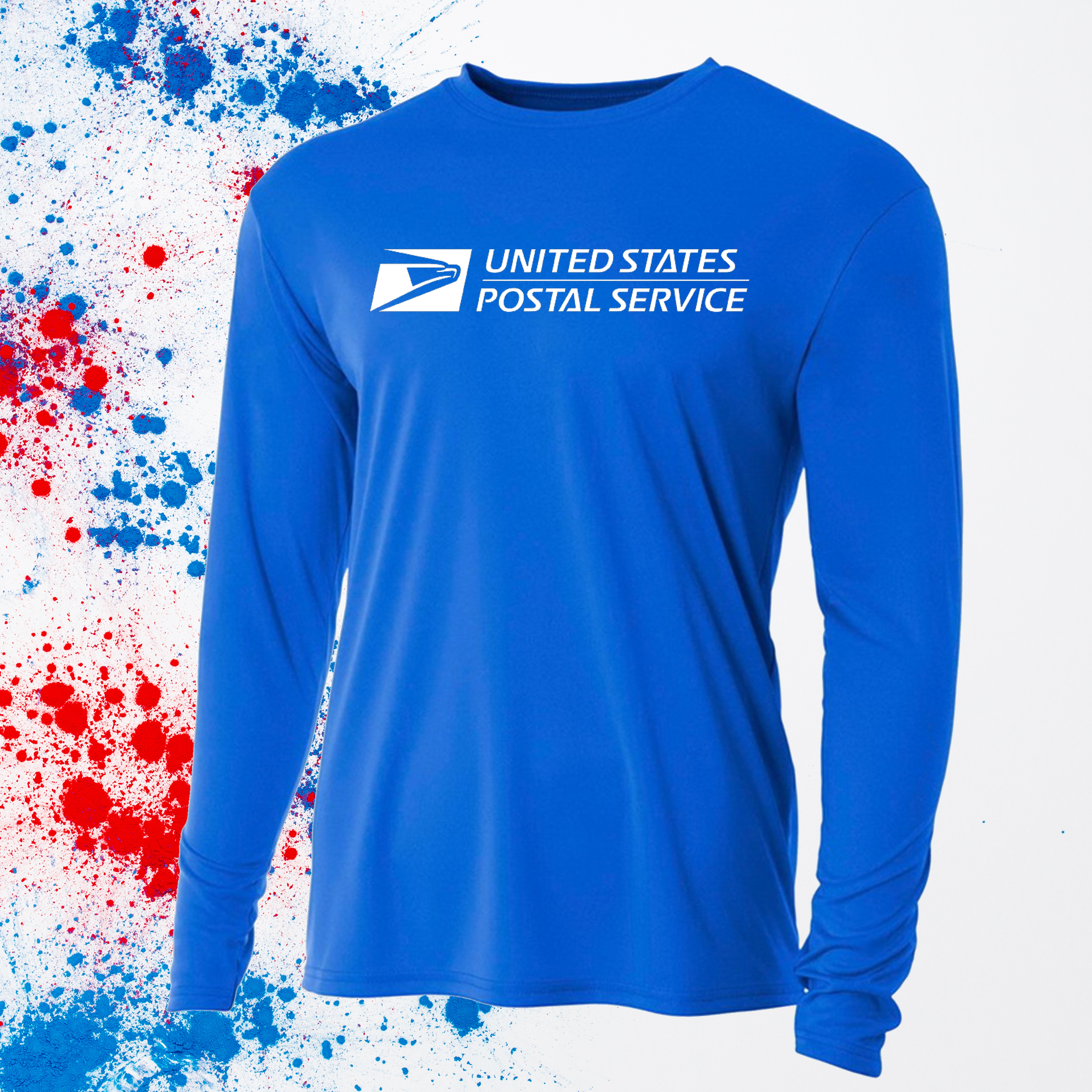 Long Sleeve T-shirt Drifit Performance White Logo