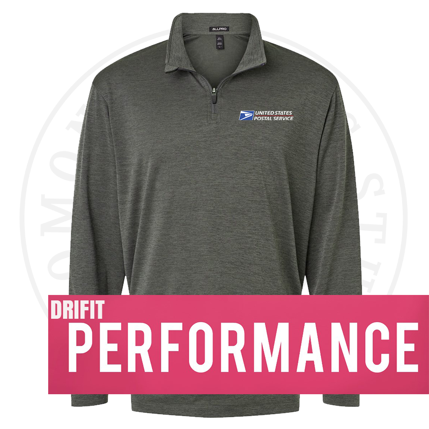 Performance Quarter-Zip Pullover Embroidery logo (Drifit)