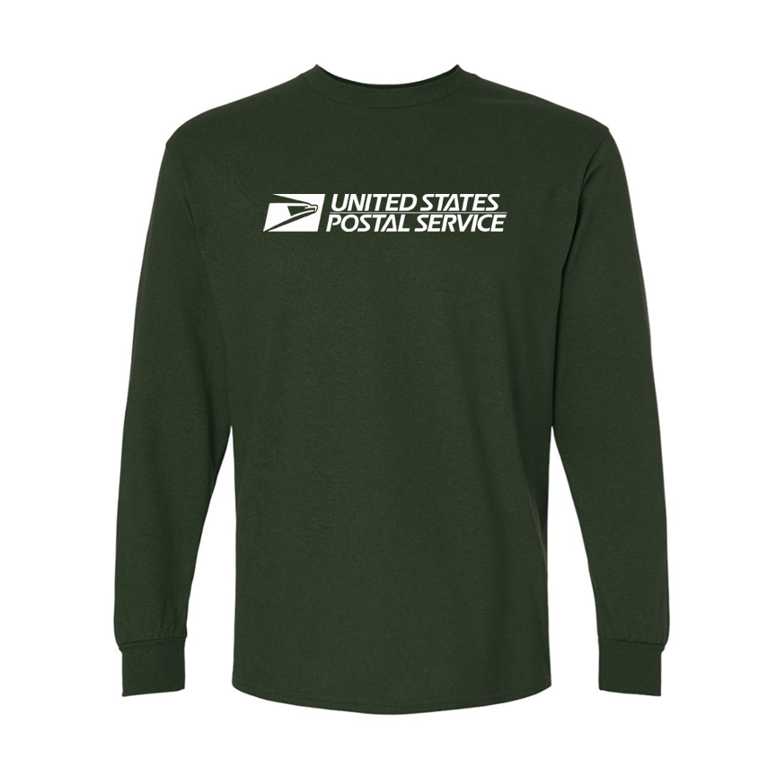 T-Shirt Long Sleeve Ultra Cotton White Logo