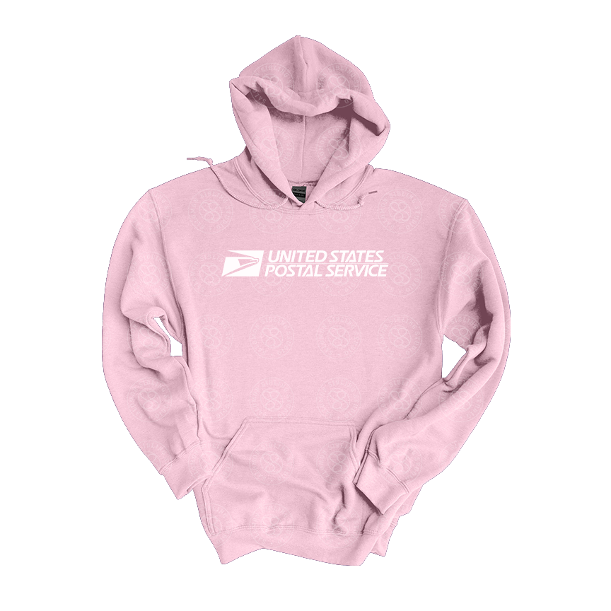 Hoodie Pullover White Logo