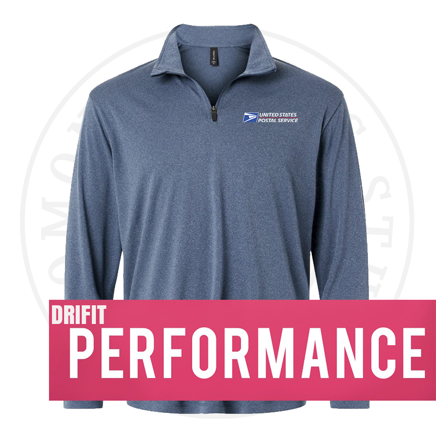 Performance Quarter-Zip Pullover Embroidery logo (Drifit)