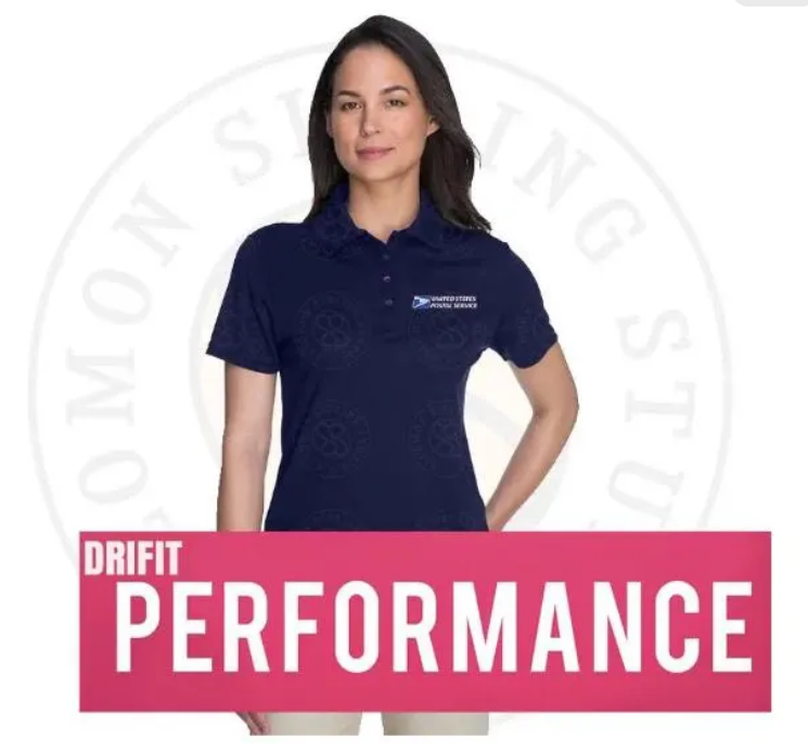 Polo Women's Performance Piqué, Drifit Polo Embroidery Logo