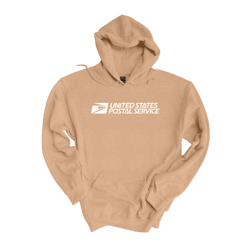 Hoodie Pullover White Logo