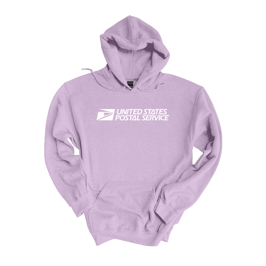 Hoodie Pullover White Logo
