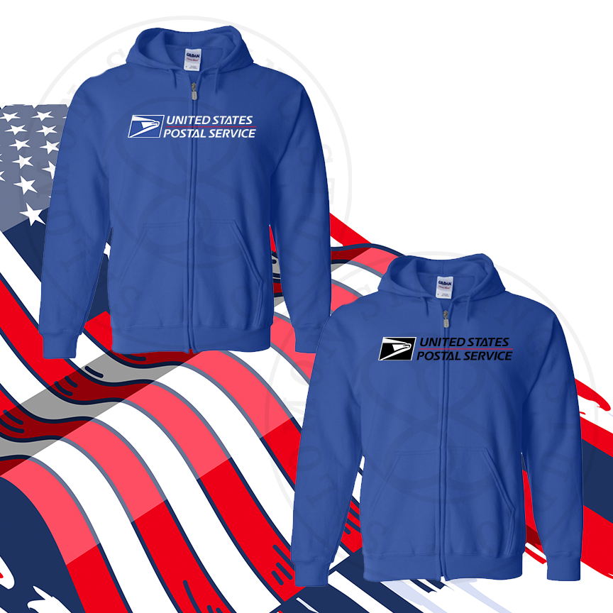 Hoodie Full-Zip  Texture/ Flock Full Color Logo