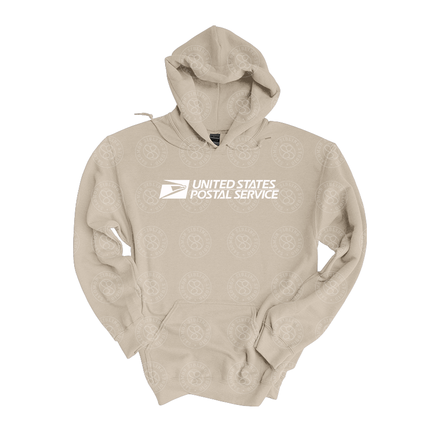 Hoodie Pullover White Logo
