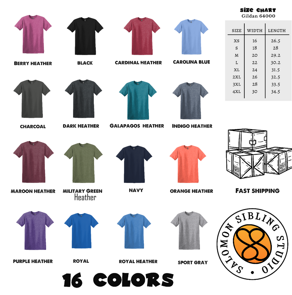 T-shirt Softstyle White Logo