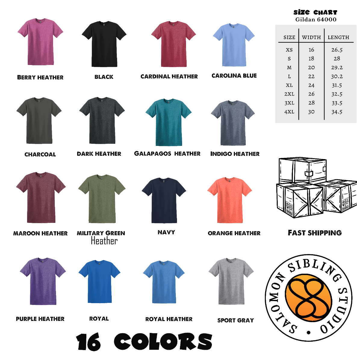 T-shirt Softstyle White Logo