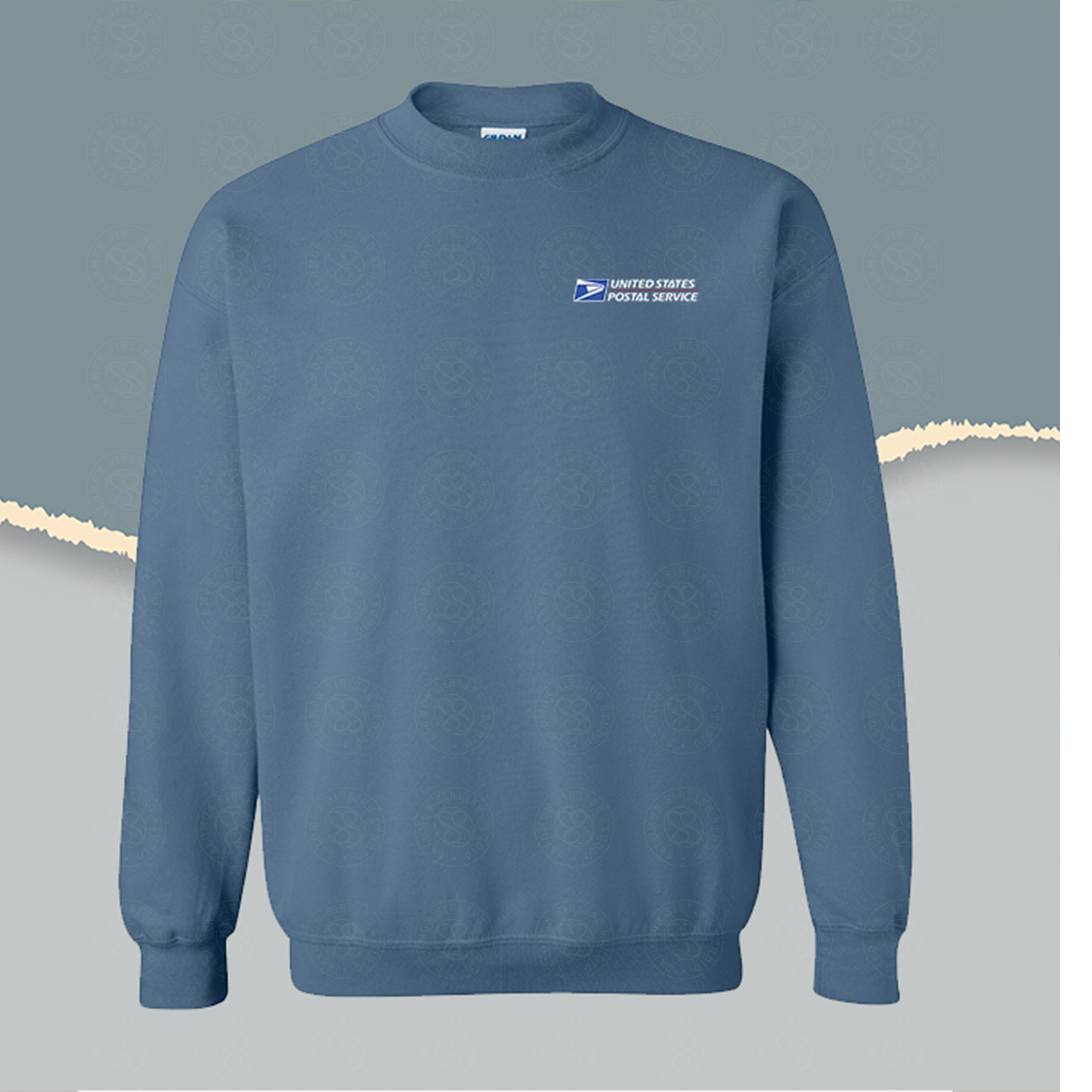 Sweatshirt Crewneck Embroidery (Pocket Size)