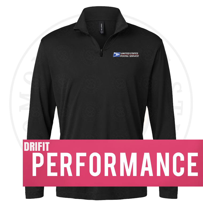 Performance Quarter-Zip Pullover Embroidery logo (Drifit)