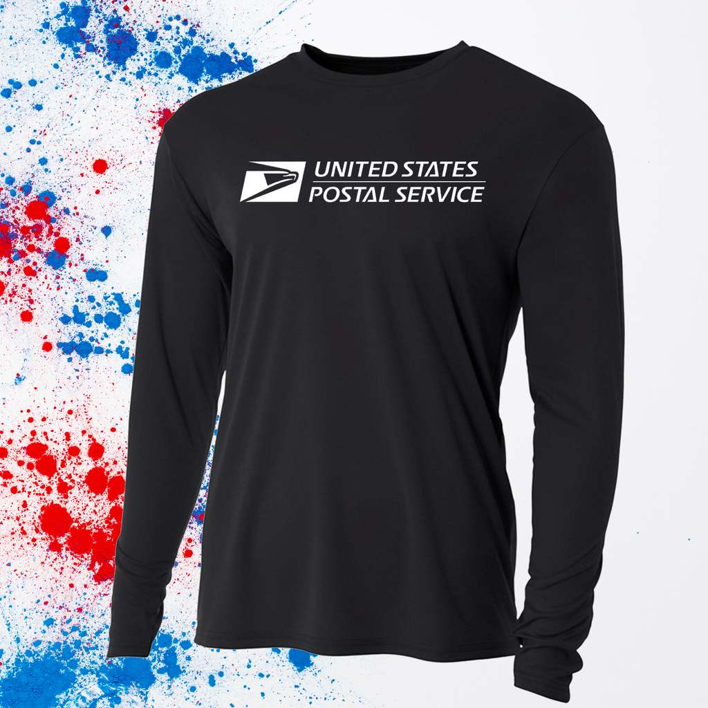 Long Sleeve T-shirt Drifit Performance White Logo