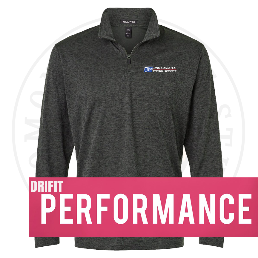 Performance Quarter-Zip Pullover Embroidery logo (Drifit)