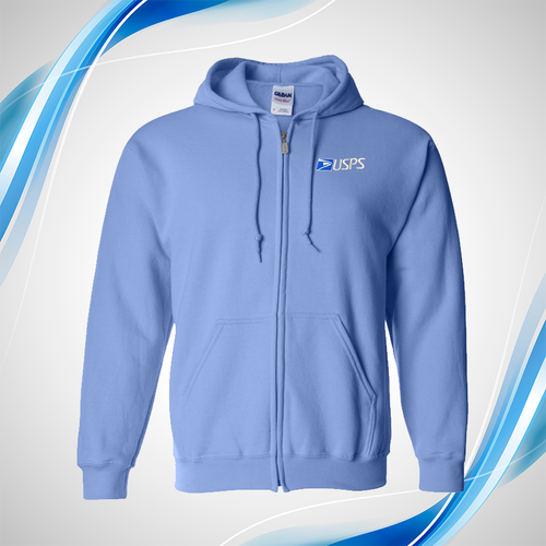 Hoodie Full-Zip  Sweatshirt Embroidery Acronym