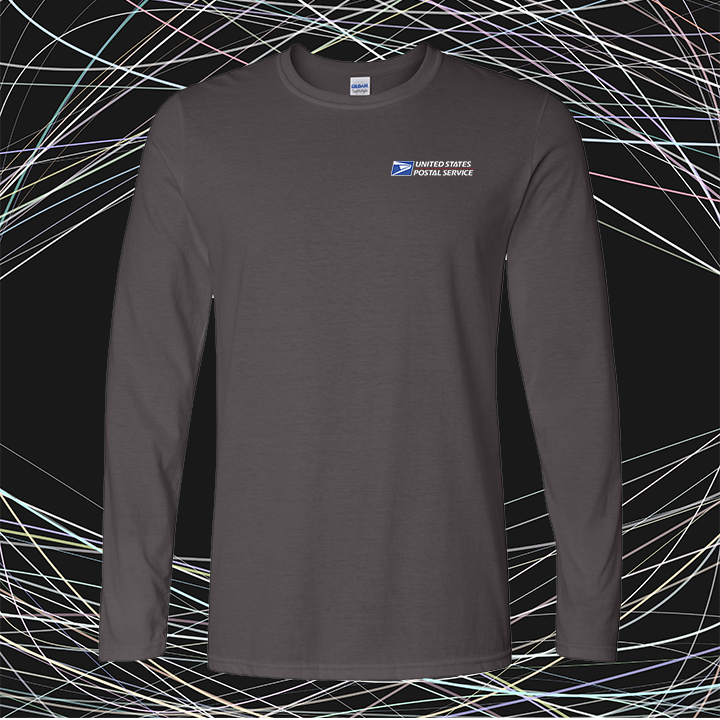 T-Shirt Long Sleeve Softstyle Embroidery Logo (Pocket Size)