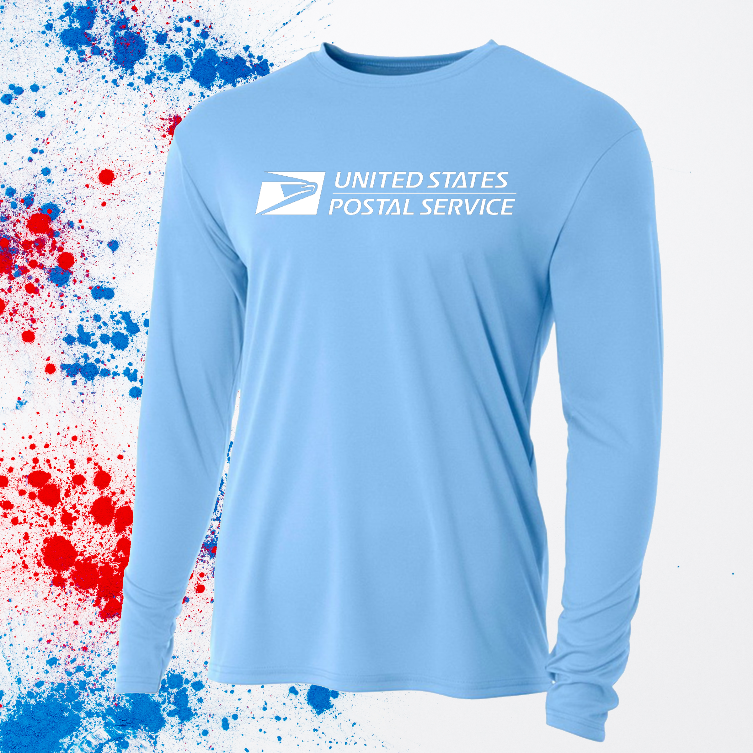 Long Sleeve T-shirt Drifit Performance White Logo