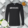 T-Shirt Long Sleeve Softstyle White Logo