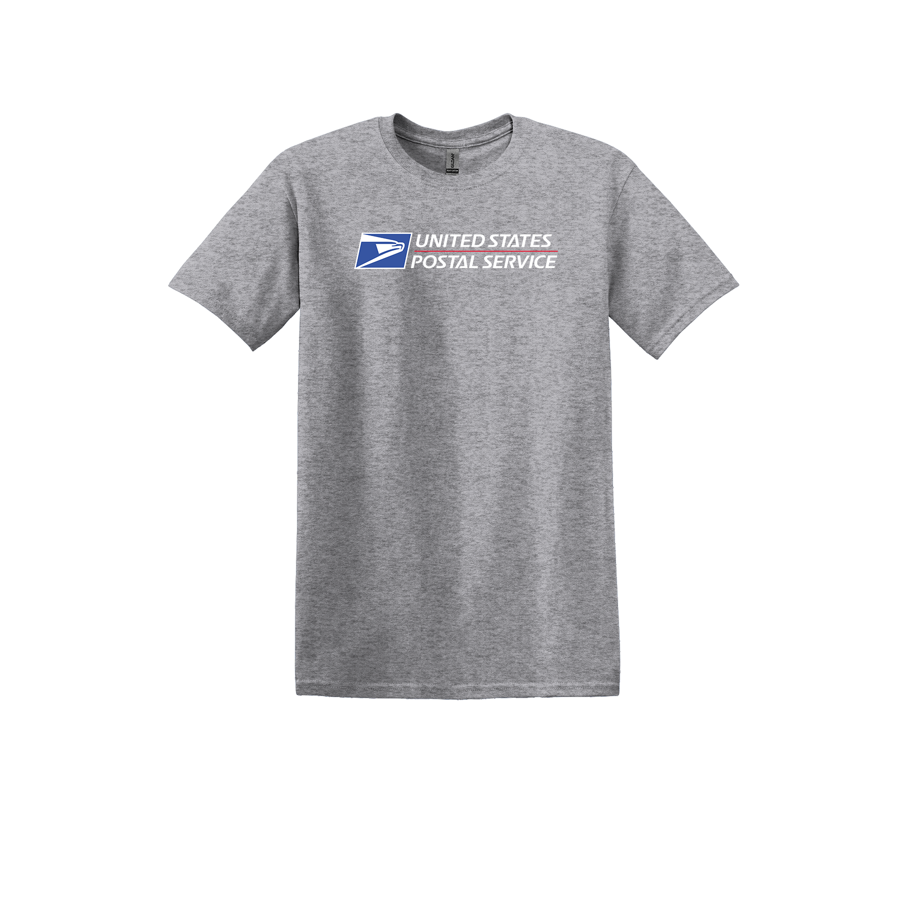 T-shirt Softstyle Postal Full Color Logo White lettering