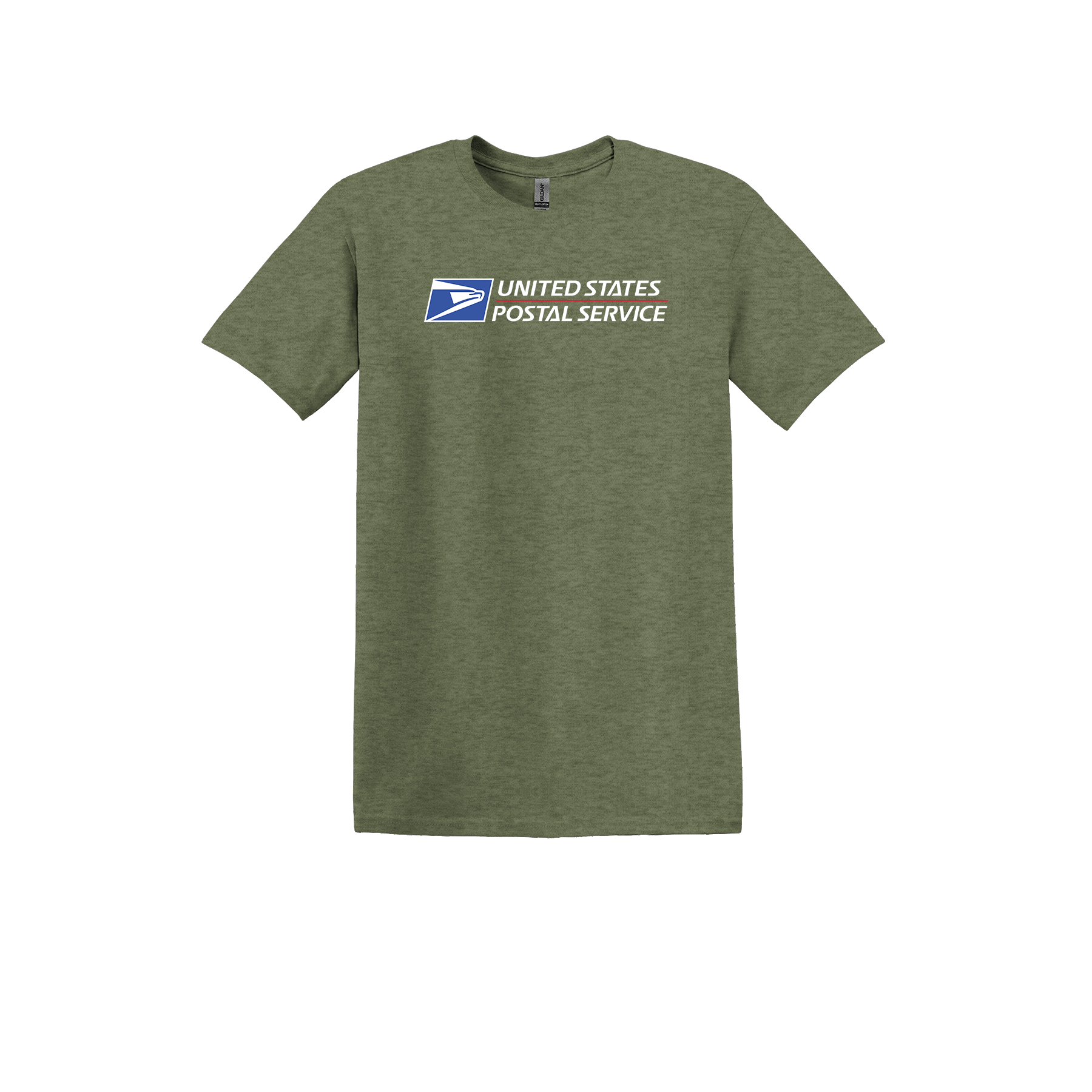 T-shirt Softstyle Postal Full Color Logo White lettering