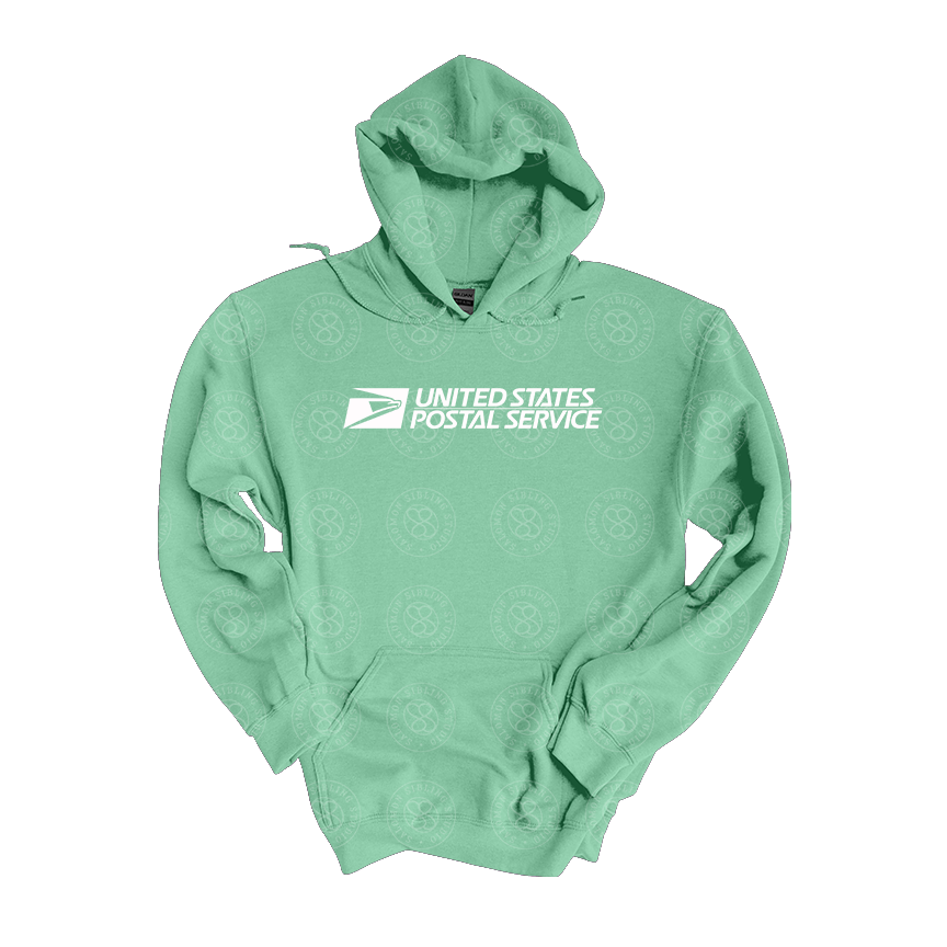 Hoodie Pullover White Logo