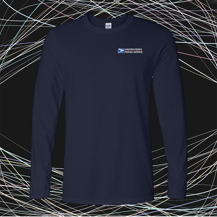 T-Shirt Long Sleeve Softstyle Embroidery Logo (Pocket Size)