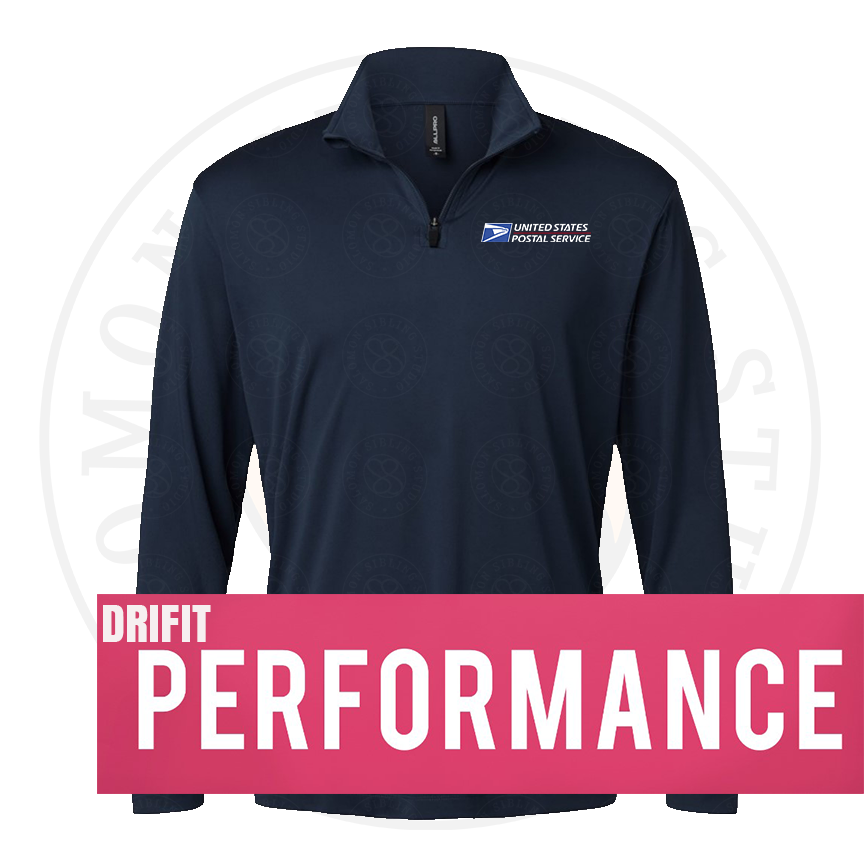 Performance Quarter-Zip Pullover Embroidery logo (Drifit)