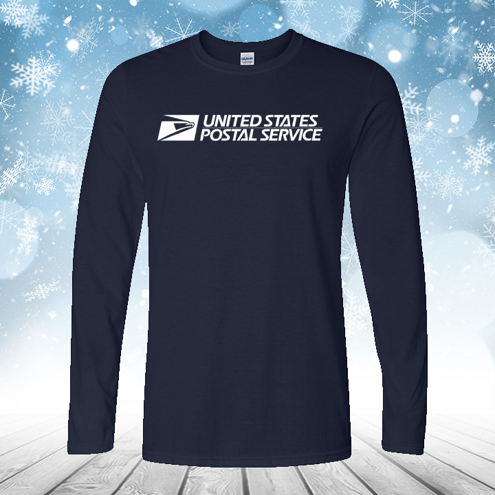 T-Shirt Long Sleeve Softstyle White Logo