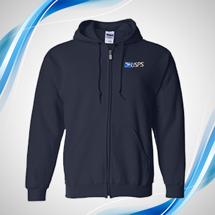 Hoodie Full-Zip  Sweatshirt Embroidery Acronym