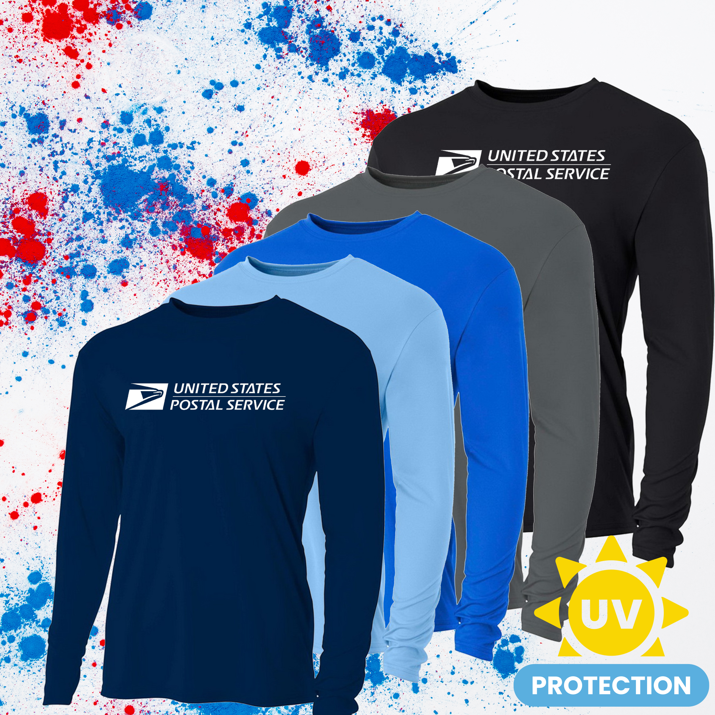 Long Sleeve T-shirt Drifit Performance White Logo