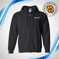 Hoodie Full-Zip  Sweatshirt Embroidery Acronym