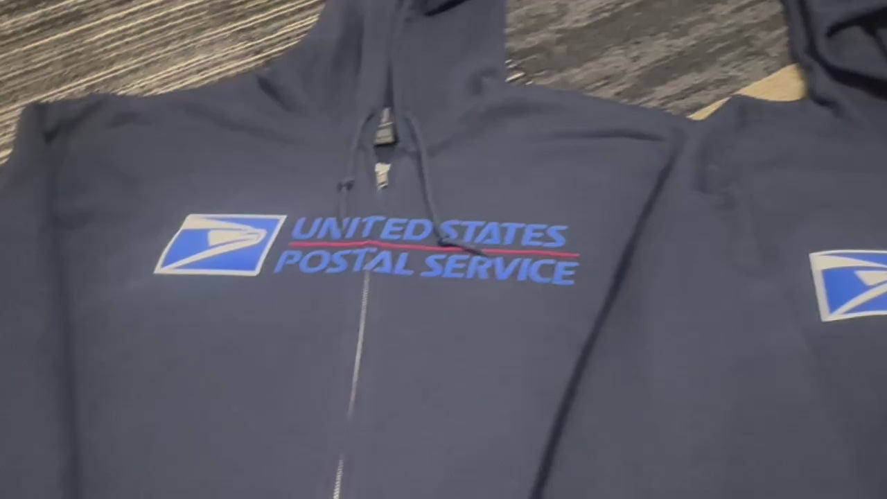 Hoodie Full-Zip  Texture/ Flock Full Color Logo