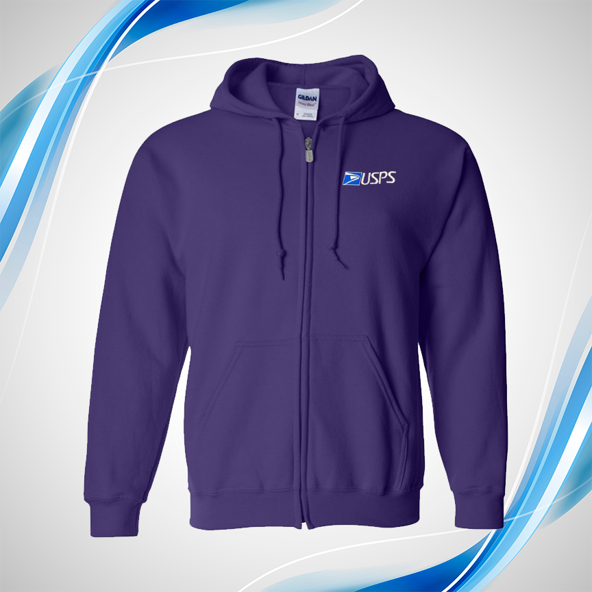 Hoodie Full-Zip  Sweatshirt Embroidery Acronym