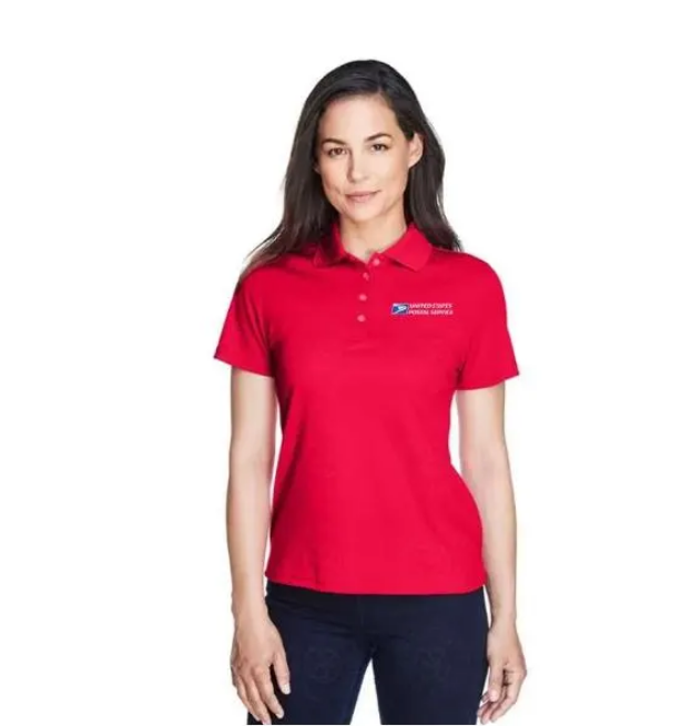 Polo Women's Performance Piqué, Drifit Polo Embroidery Logo
