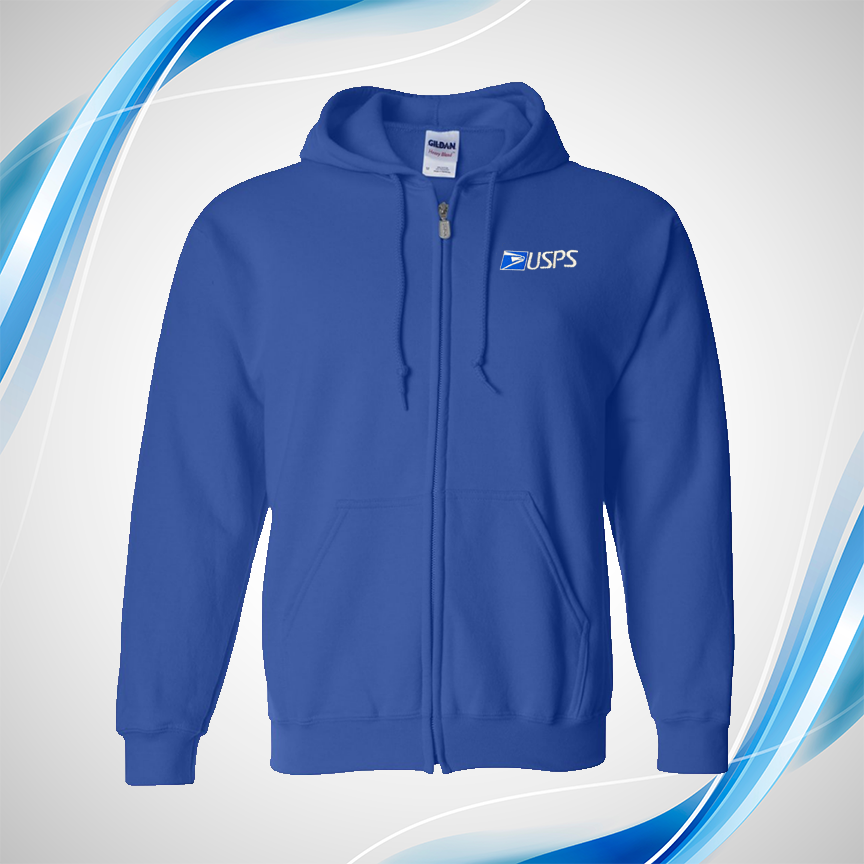 Hoodie Full-Zip  Sweatshirt Embroidery Acronym