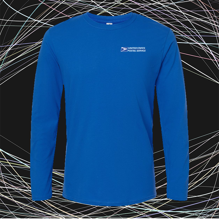 T-Shirt Long Sleeve Softstyle Embroidery Logo (Pocket Size)