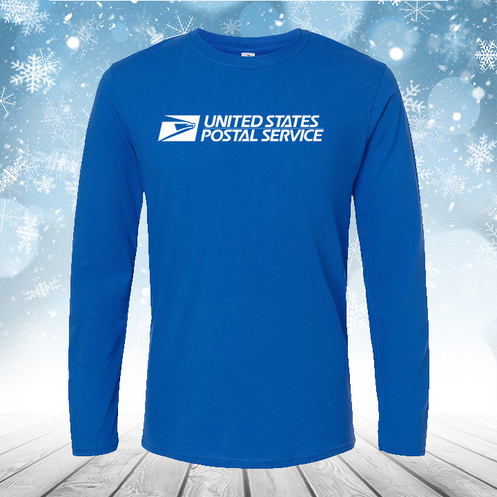 T-Shirt Long Sleeve Softstyle White Logo