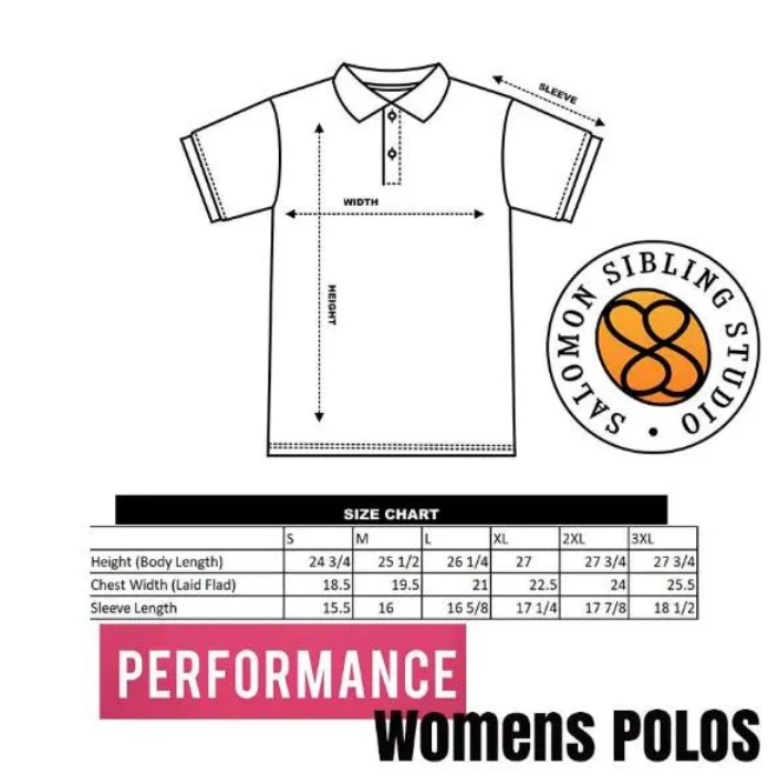 Polo Women's Performance Piqué, Drifit Polo Embroidery Logo