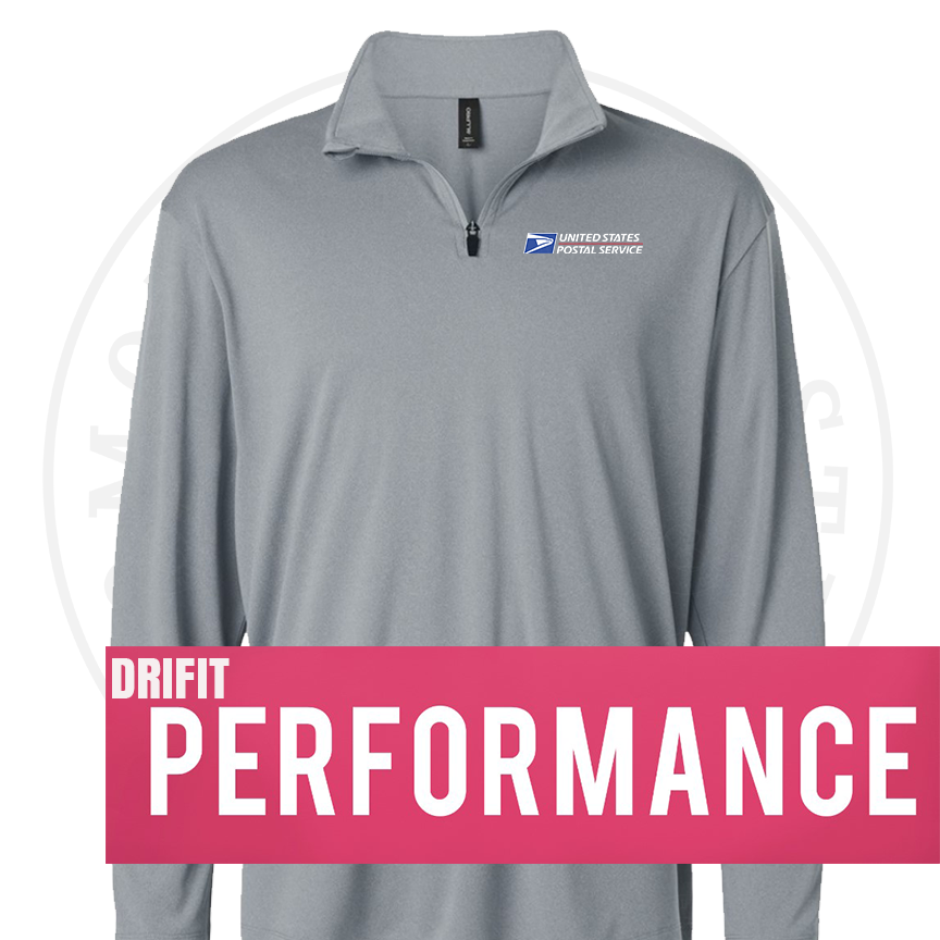 Performance Quarter-Zip Pullover Embroidery logo (Drifit)